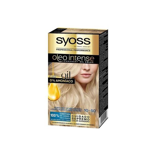 Colorations Oleo Intense Coloration Sans Ammoniaque 10.50 - Blond Clair Ce - Syoss - Modalova