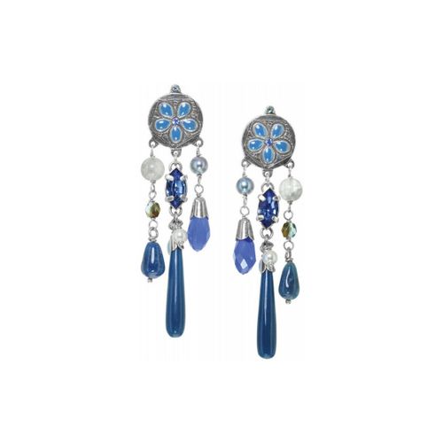 Boucles oreilles Boucles d'oreilles LOREEN top rond 12-61742 - Franck Herval - Modalova