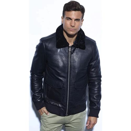 Veste MIRAGE FUR COW AIR MILLED BLACK - Daytona - Modalova