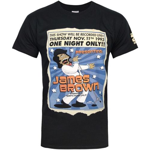 T-shirt James Brown One Night - Dessins Animés - Modalova