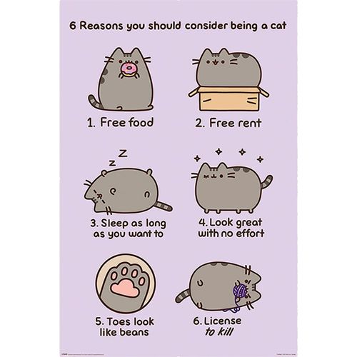 Affiches, posters Pusheen TA413 - Pusheen - Modalova