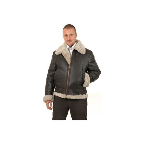 Blouson Bombardier en mouton retourné Ref 20 - Giorgio - Modalova