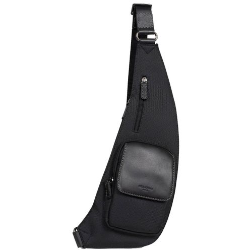 Sac Bandouliere Sacoche asymétrique en cuir Ref 54436 Noi - Hexagona - Modalova