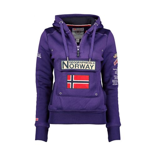 Sweat-shirt Sweat sport Gymclass - logo - capuche - Geographical Norway - Modalova