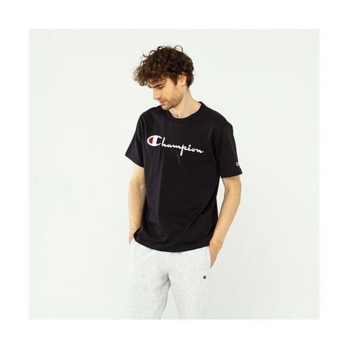 T-shirt Reverse Weave Script Logo Crewneck - Champion - Modalova