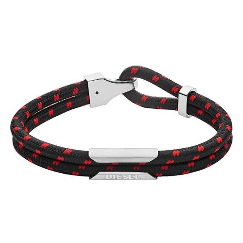 Bracelets DX1235-BLACK/SILVER - Diesel - Modalova