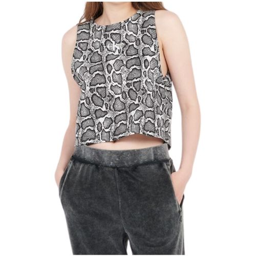 T-shirt Crop top Calvin Klein Ref 53533 0F4 multicolore im - Calvin Klein Jeans - Modalova