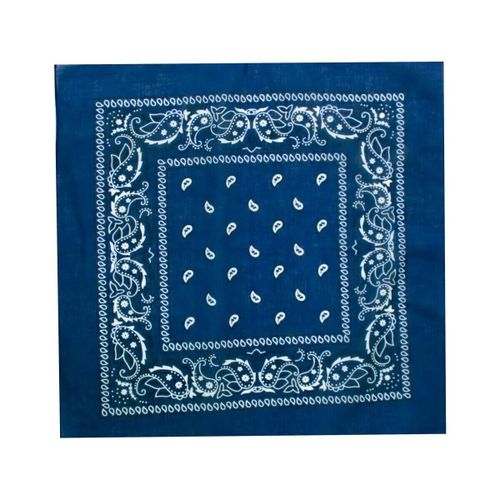 Echarpe Bandana coton F, Marine - Kebello - Modalova