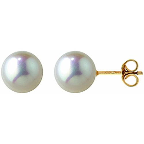 Boucles oreilles Boucles d'oreilles perles Akoya 7mm - Brillaxis - Modalova