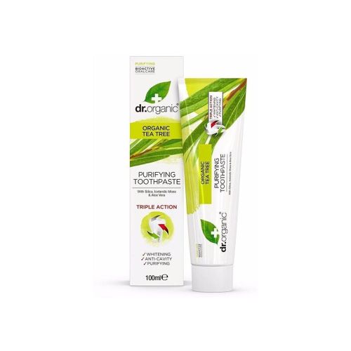 Accessoires corps Dentifrice Bioactive Organic À L'Arbre À Thé - Dr. Organic - Modalova