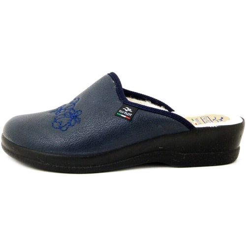 Chaussons Chaussons, Chaud, Faux Cuir - 63Q53BLUE - Fly Flot - Modalova
