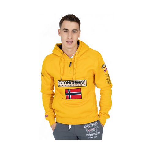 Sweatshirts à capuche Sweat Gymclass - motif brodé - Geographical Norway - Modalova
