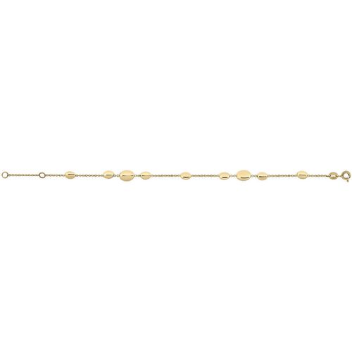 Bracelets Bracelet or 750/1000 motifs ovales estampes - Brillaxis - Modalova
