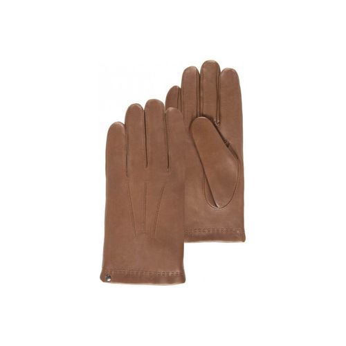 Gants gants cuir cachemire et soie caramel 69077 - Isotoner - Modalova