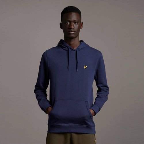 Sweatshirts à capuche ML1139V BRUSHED BACK HOODIE-Z271 DARK NAVY BRUSHED - Lyle & Scott - Modalova