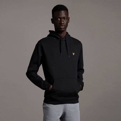 Sweatshirts à capuche ML1139V BRUSHED BACK HOODIE-Z865 BLACK BRUSHED - Lyle & Scott - Modalova