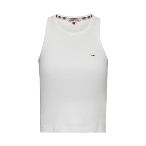 T-shirt Top Ref 55534 Blanc - Tommy Jeans - Modalova