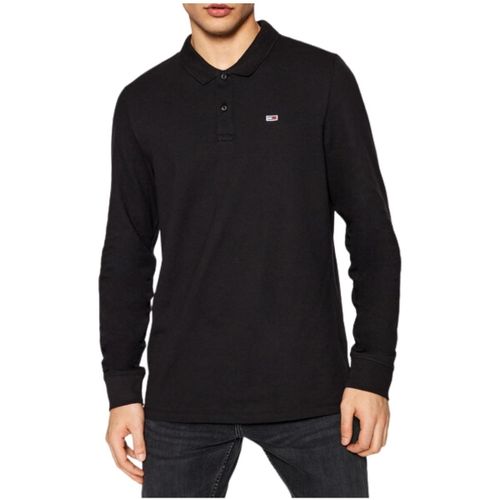 T-shirt Polo Ref 55477 Noir - Tommy Jeans - Modalova