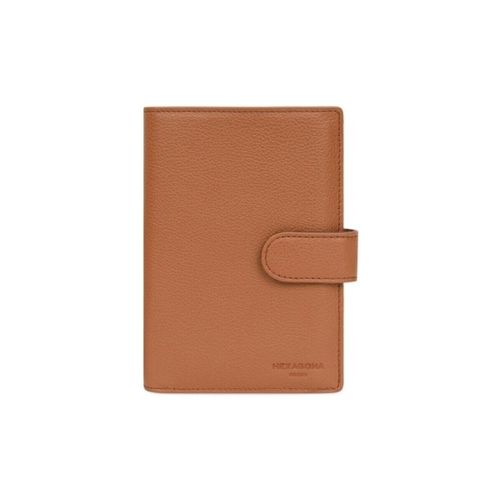Portefeuille Portefeuille en cuir Ref 47997 Tan 10*15*2 - Hexagona - Modalova