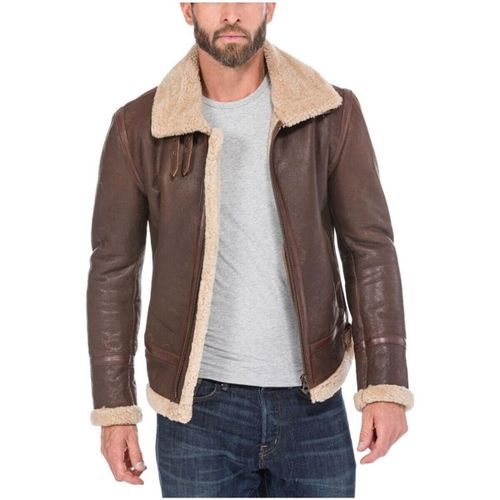 Blouson Bombardier Ref 54128 marron - Daytona - Modalova