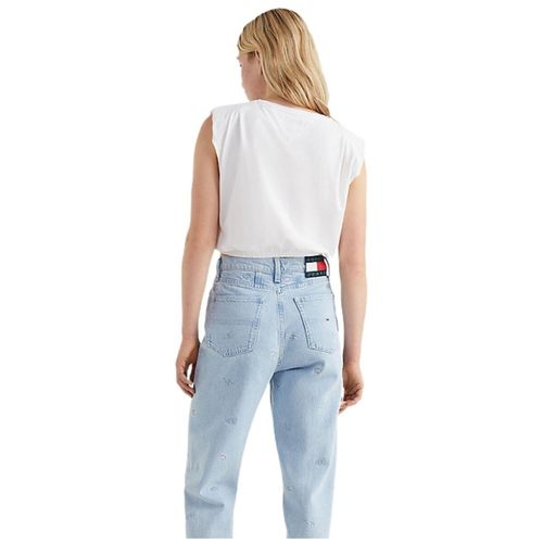 T-shirt Tee-shirt Ref 55746 blanc - Tommy Jeans - Modalova