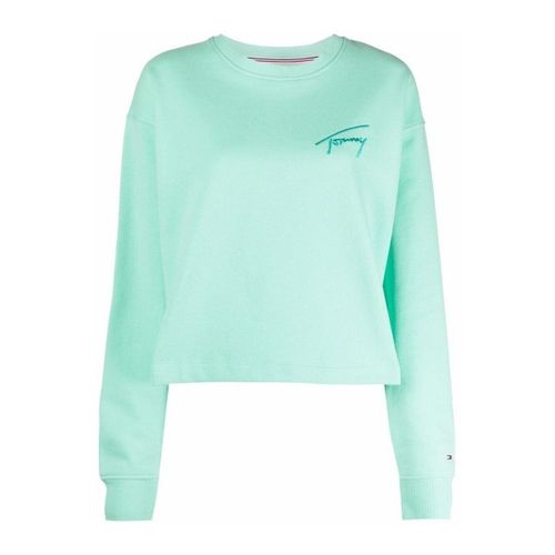 Sweatshirts Sweat court Ref 55921 Vert - Tommy Jeans - Modalova