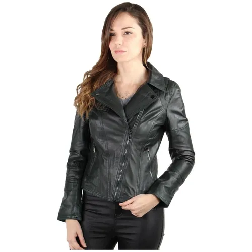 Blouson Blouson perfecto Lovely Wody en cuir ref 4 - Giorgio - Modalova