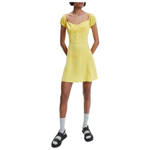 Robe Robe Ref 56179 ZCU Jaune - Calvin Klein Jeans - Modalova