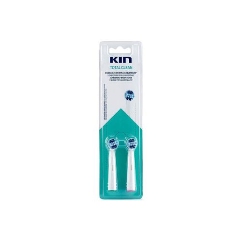 Accessoires visages Total Clean Tête De Brosse À Dents Électrique Universelle 2 - Kin - Modalova