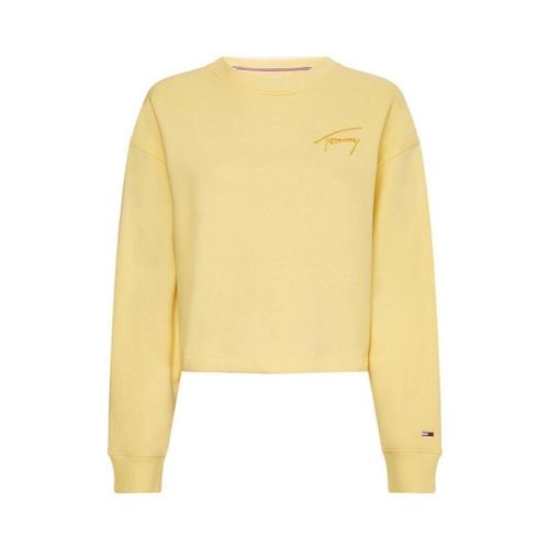 Sweatshirts Sweat court Tommy Jeans Ref 56186 ZGF Jaune - Tommy Hilfiger - Modalova