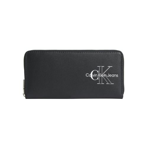 Portefeuille Compagnon Ref 56075 BDS Noir 9*19*2 cm - Calvin Klein Jeans - Modalova