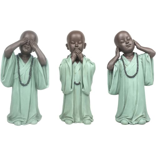 Statuettes et figurines Figure Monk Ne Voit Pas-Hey-Talks 3 Unités - Signes Grimalt - Modalova