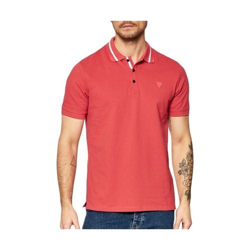 Polo Guess Classic logo triangle - Guess - Modalova