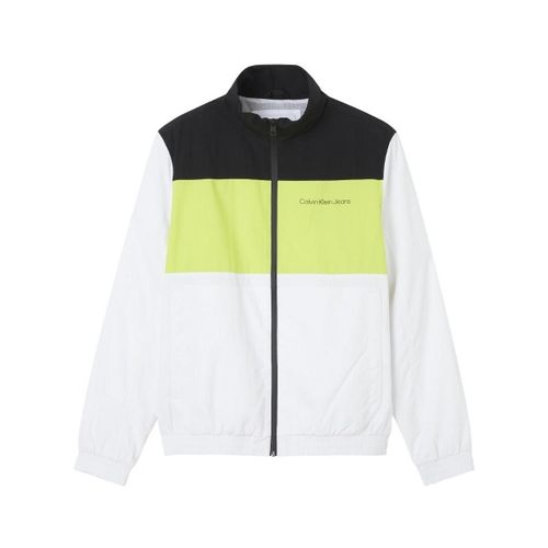 Blouson Veste zippee Ref 56374 YAF Blanc - Calvin Klein Jeans - Modalova