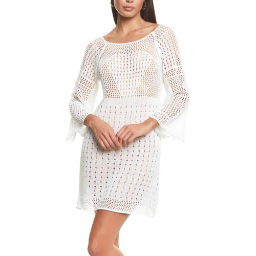 Robe Robe de plage manches trois-quarts crochet Mare - Selmark - Modalova