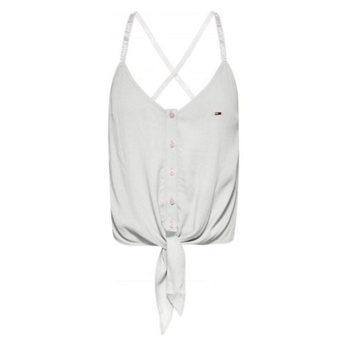 T-shirt Debardeur Ref 56660 YBR Blanc - Tommy Jeans - Modalova