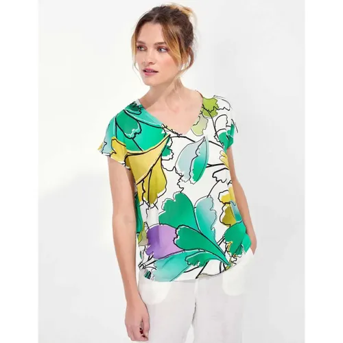 Blouses Blouse sans manches imprimée HENA - La Fiancee Du Mekong - Modalova