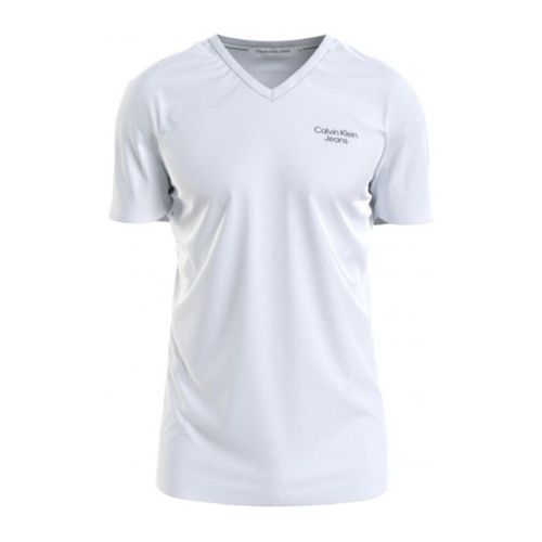 T-shirt T Shirt Ref 56757 YAF Blanc - Calvin Klein Jeans - Modalova