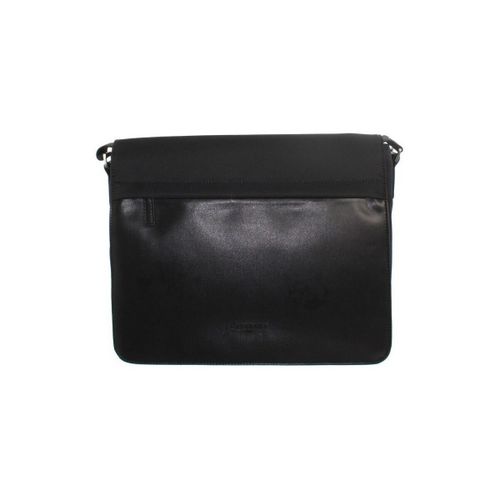 Sac bandoulière Besace en nylon et cuir ref 25615 noir - Chabrand - Modalova