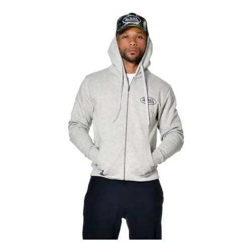 Sweat-shirt Sweat zippé à capuche imprimé devant Sliman - Von Dutch - Modalova