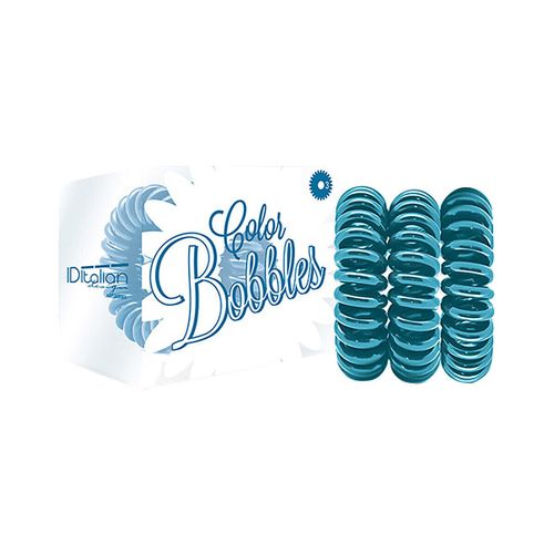 Accessoires cheveux Chouchou Color Bobbles turquoise - Id Italian - Modalova