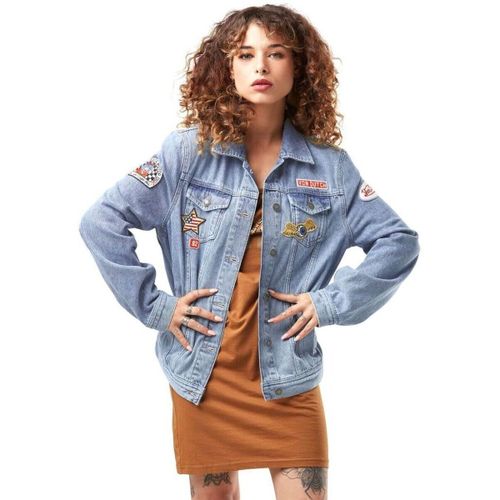 Veste Veste Jeans Sally Used Bleu - Von Dutch - Modalova