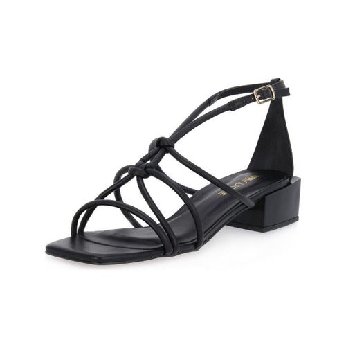 Sandales à talon UNIQUE PRETO SMOTHIE - Miss Unique - Modalova