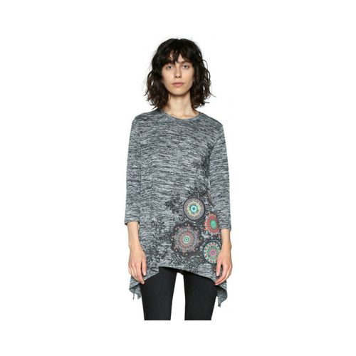 T-shirt T Shirt HAWHAN Gris 18SWTKFE - Desigual - Modalova