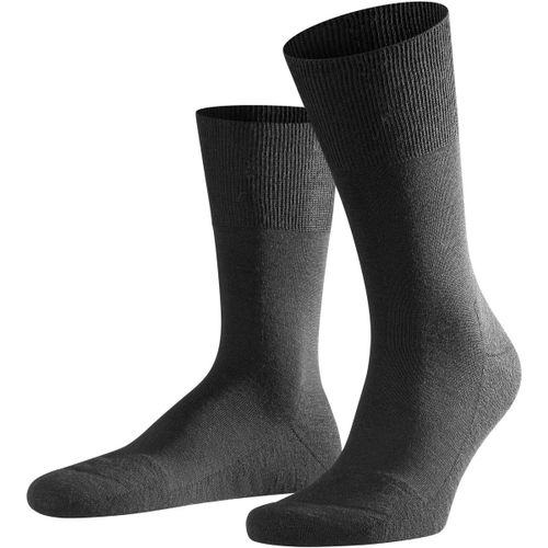 Socquettes Chaussette Airport PLUS Mix Laine Noir 3000 - Falke - Modalova