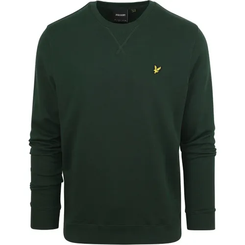 Sweat-shirt Lyle Scott Pull Vert Foncé Coupe Régulière - Lyle & Scott - Modalova