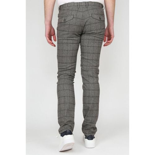 Pantalon Chino Locke Carreaux Gris - Suitable - Modalova
