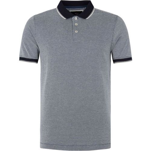 T-shirt Knitted Polo Bleu Foncé - Suitable - Modalova