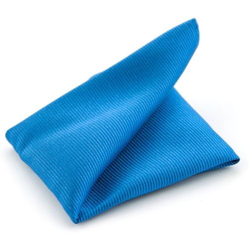 Accessoires Pochette de Costume Soie Bleu Océan F32 - Suitable - Modalova