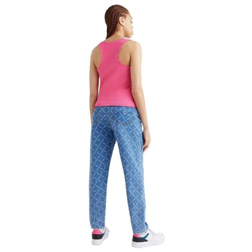 T-shirt Debardeur Moulant Ref 57123 THW Rose - Tommy Jeans - Modalova